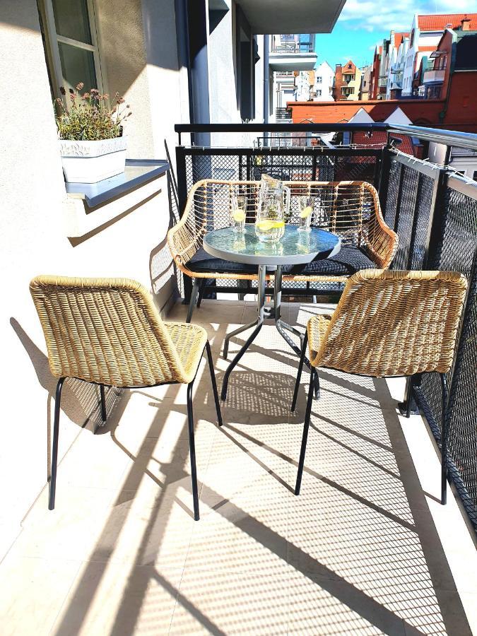 Apartament Amber Dwie Sypialnie Stare Miasto 埃尔布隆格 外观 照片