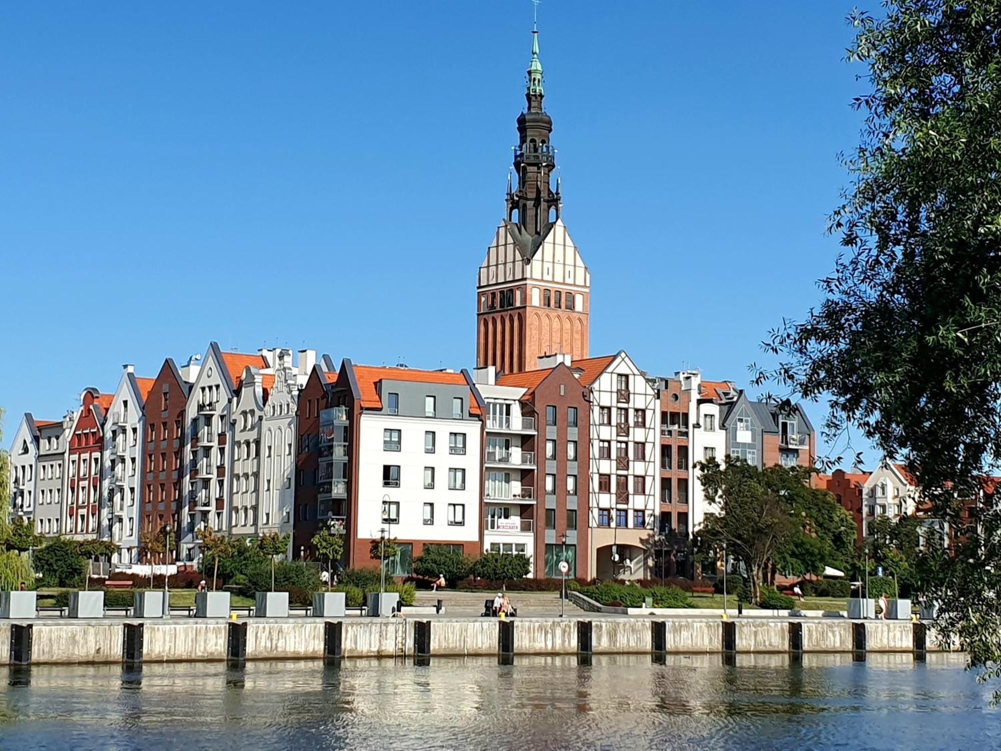 Apartament Amber Dwie Sypialnie Stare Miasto 埃尔布隆格 外观 照片